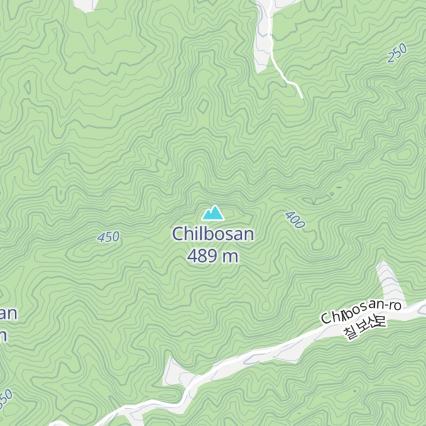 Map of Chilbosan