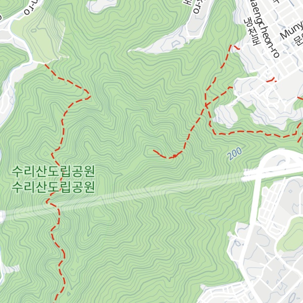Map of Gwanmobong