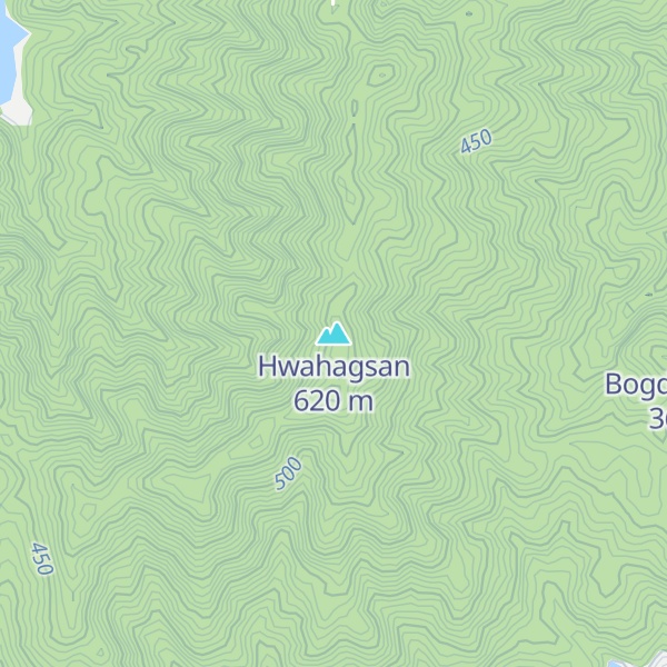 Map of Hwahagsan