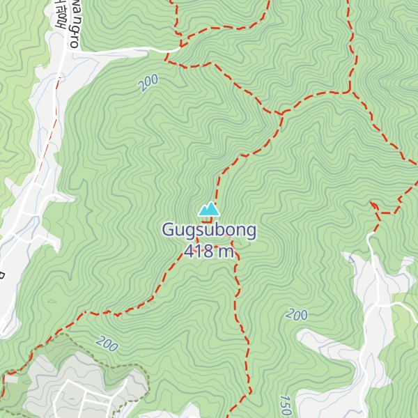 Map of Gugsubong