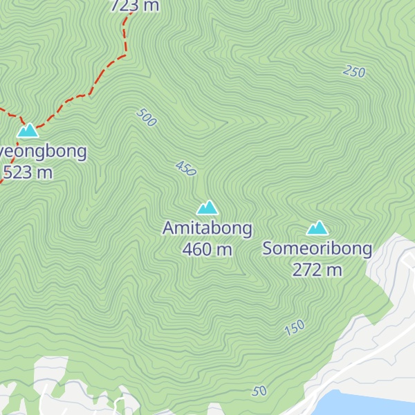 Map of Amitabong