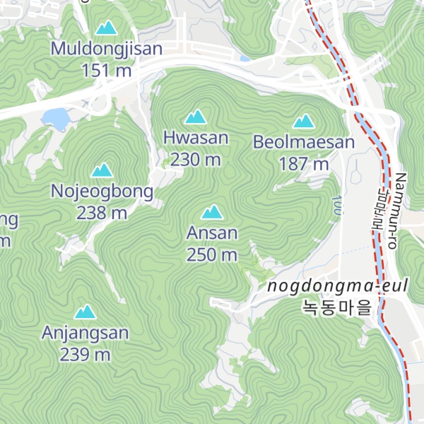 Map of Ansan