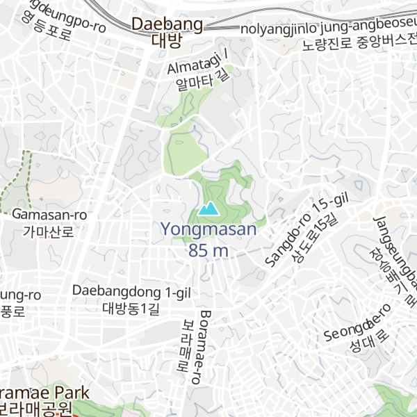 Map of Yongmasan