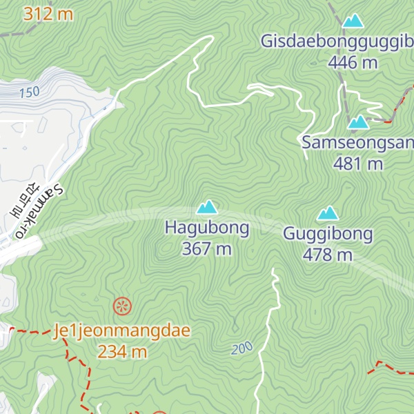Map of Hagubong