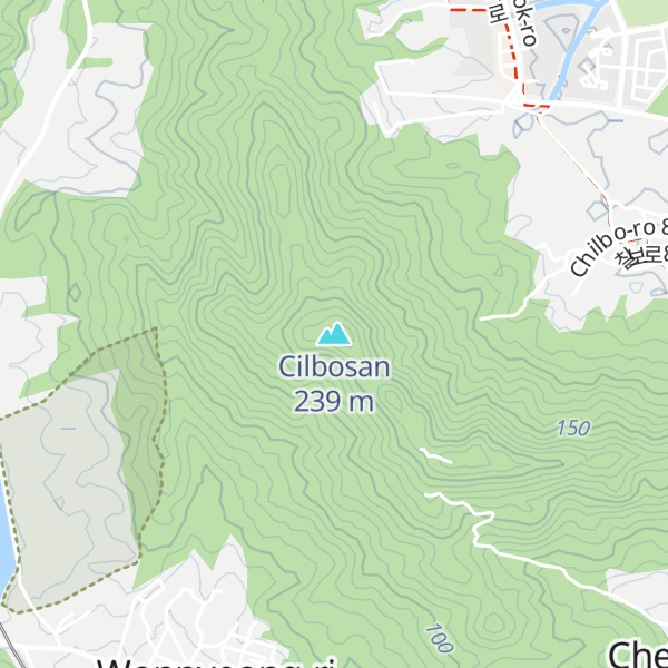 Map of Cilbosan