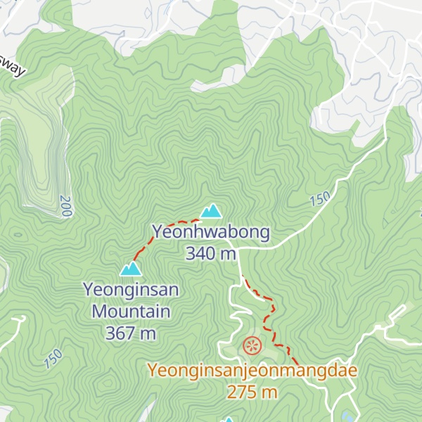 Map of Yeonhwabong