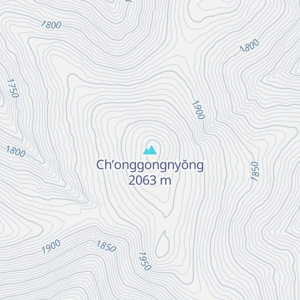 Map of Ch’onggongnyŏng