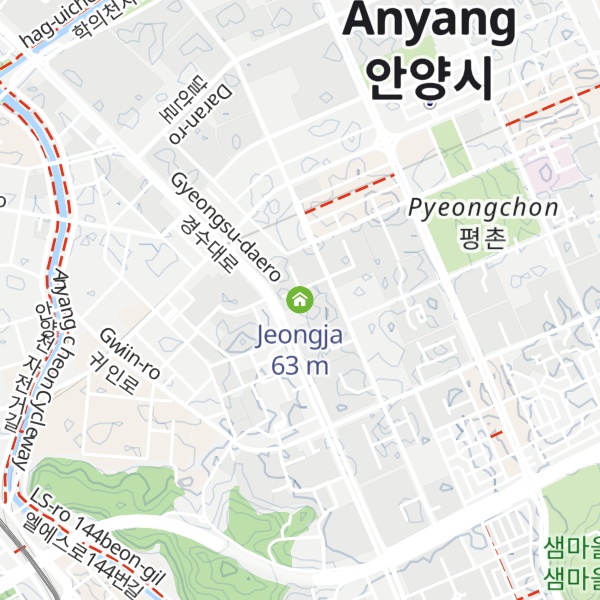 Map of Jeongja