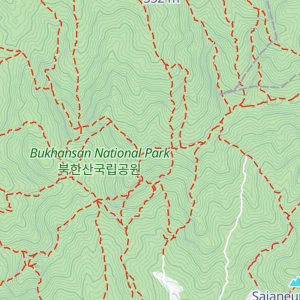 Map of Hyangnobong