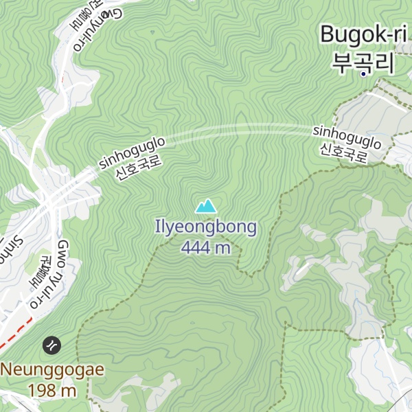 Map of Ilyeongbong