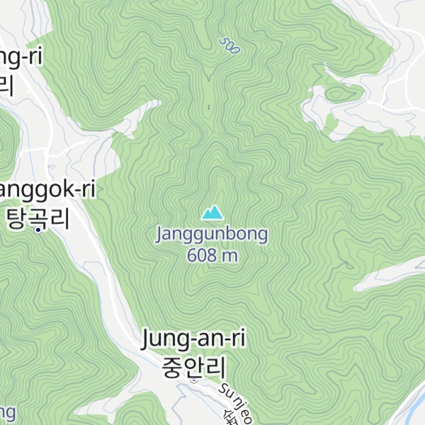 Map of Janggunbong