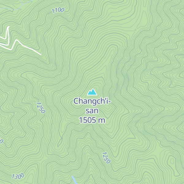 Map of Changch’i-san
