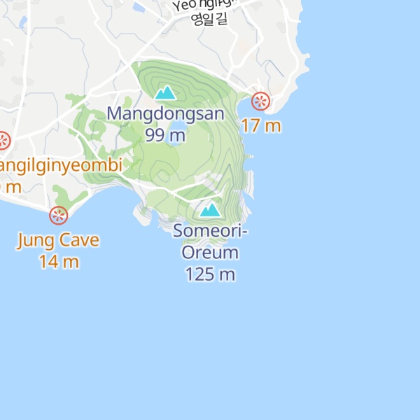 Map of Someori-Oreum