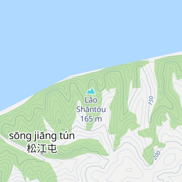 Map of Lǎo Shāntóu