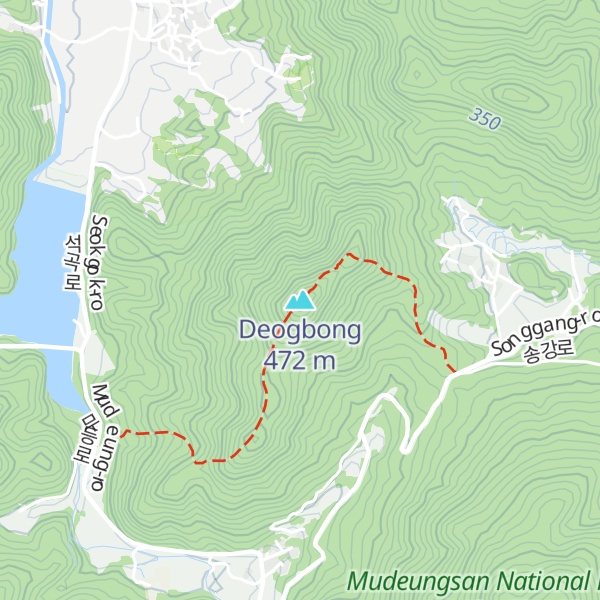 Map of Deogbong