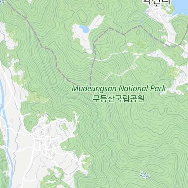 Map of Deogbongsan
