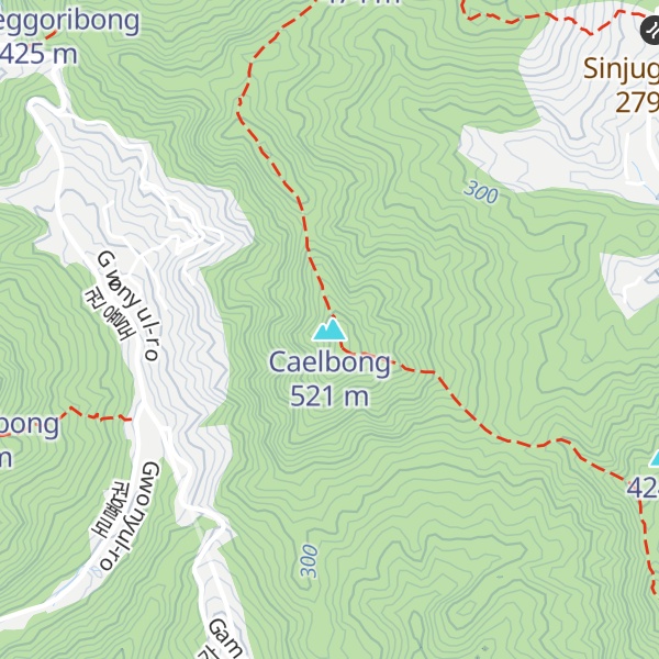 Map of Caelbong