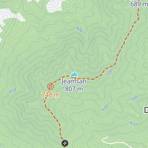 Map of Jeamsan