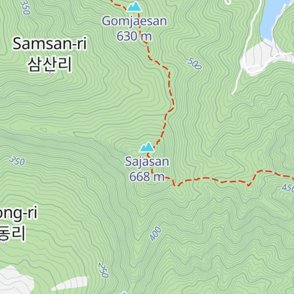 Map of Sajasan
