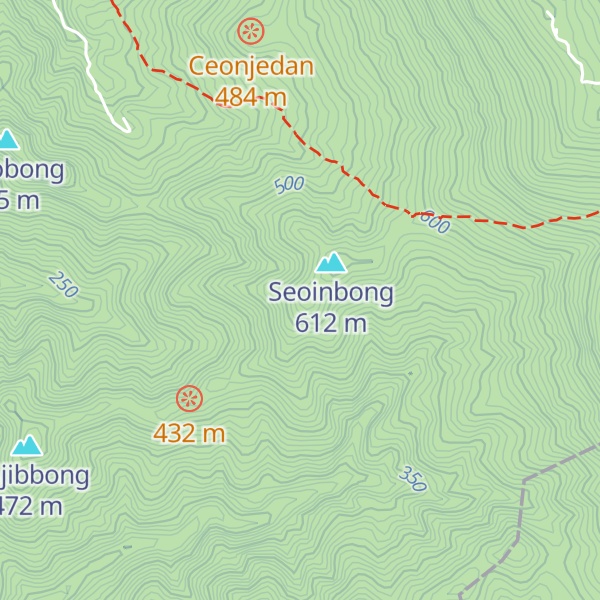 Map of Seongjeogdeung