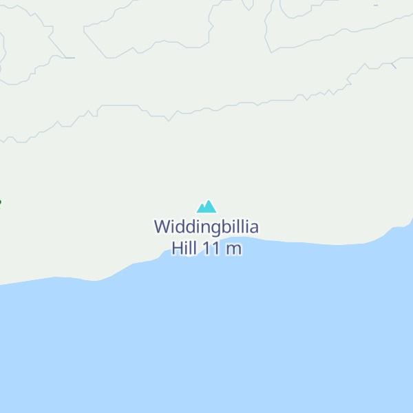Map of Widdingbillia Hill