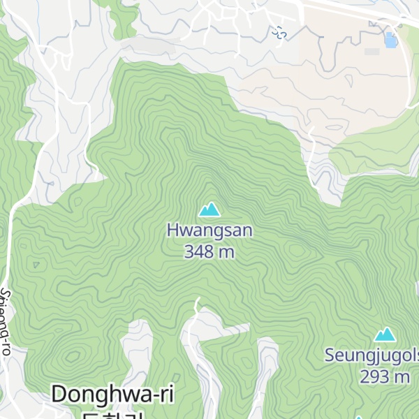 Map of Hwangsan