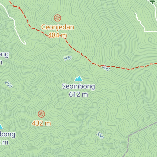 Map of Seoinbong