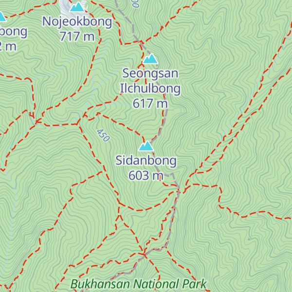 Map of Sidanbong