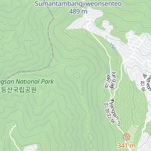 Map of Manyeonsan