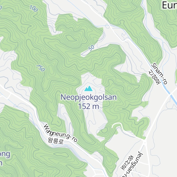 Map of Neopjeokgolsan