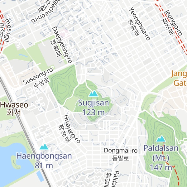 Map of Sugjisan