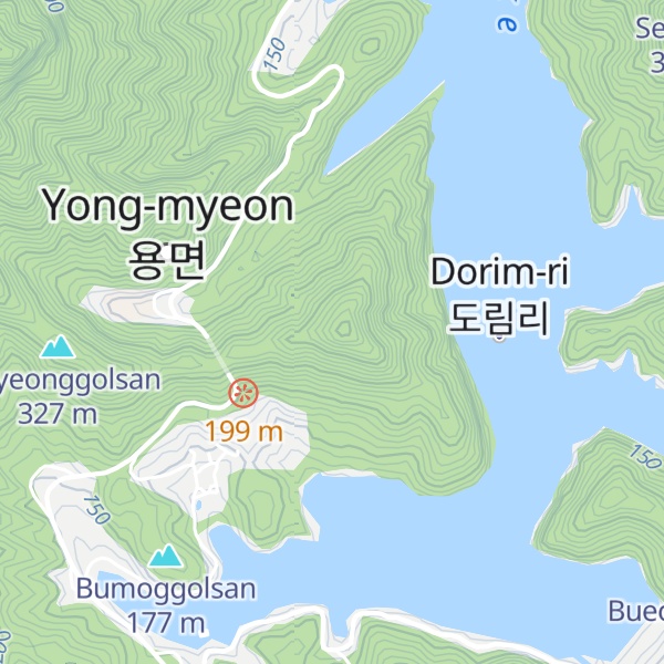Map of Keunjeoggolsan