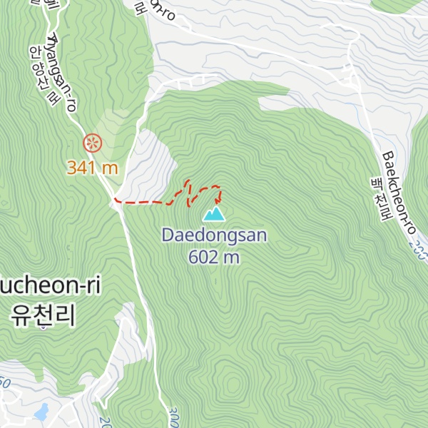 Map of Daedongsan