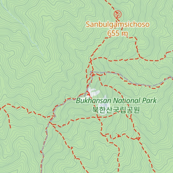 Map of DobongsanSinsundae