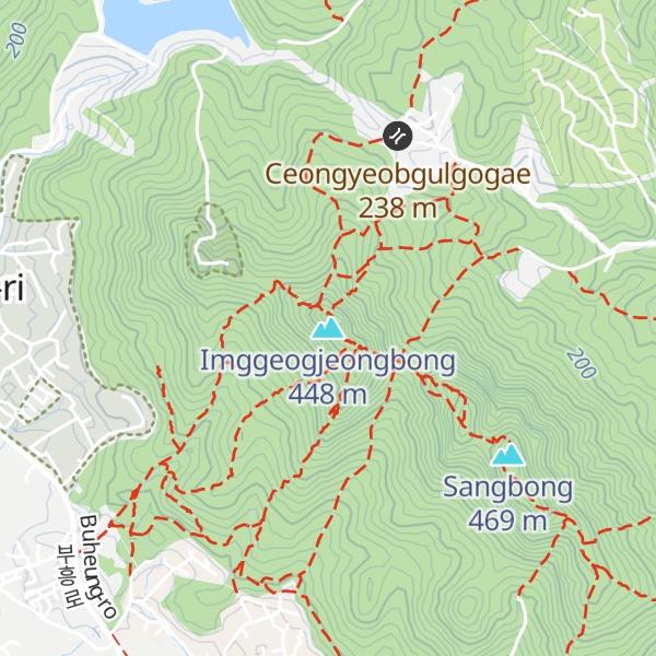 Map of Imggeogjeongbong