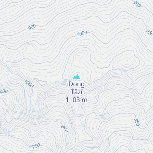 Map of Dōng Tǎzǐ