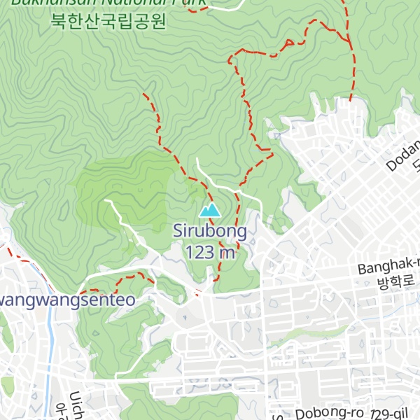 Map of Sirubong
