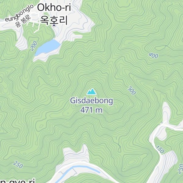 Map of Gisdaebong