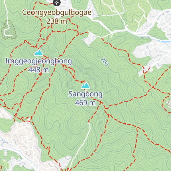 Map of Sangbong