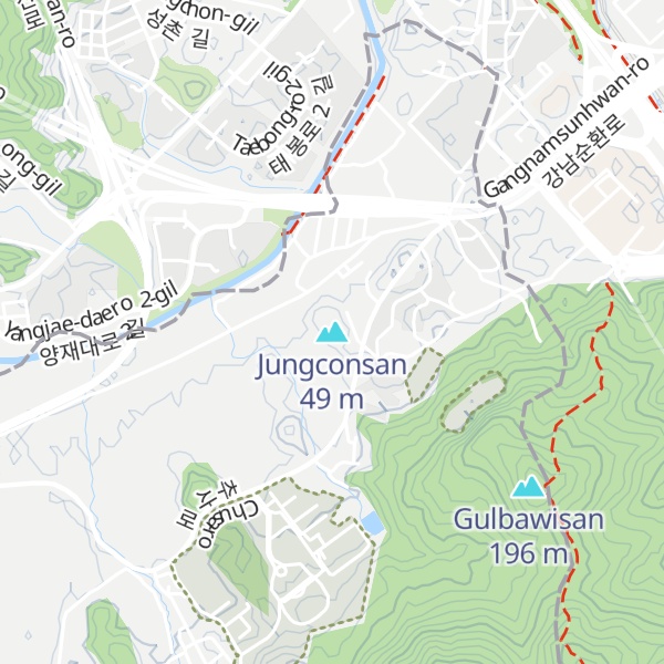 Map of Jungconsan
