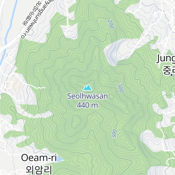 Map of Seolhwasan