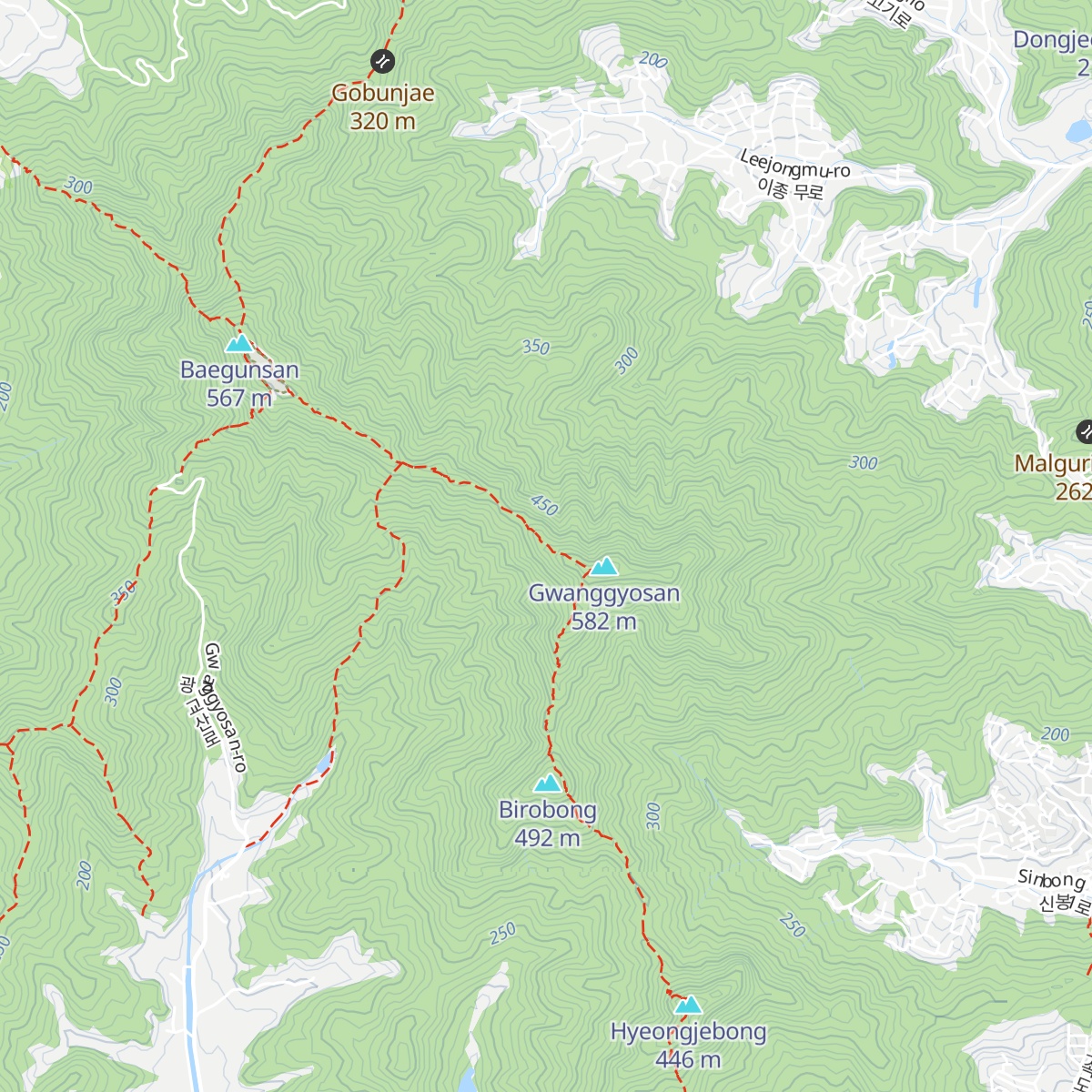 Norumogdaepiso map