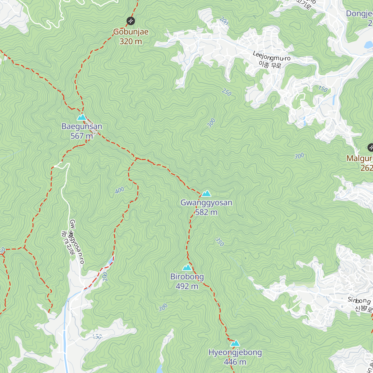 Norumogdaepiso map