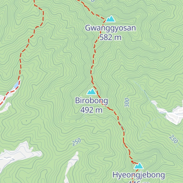 Map of Birobong