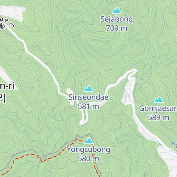 Map of Sinseondae