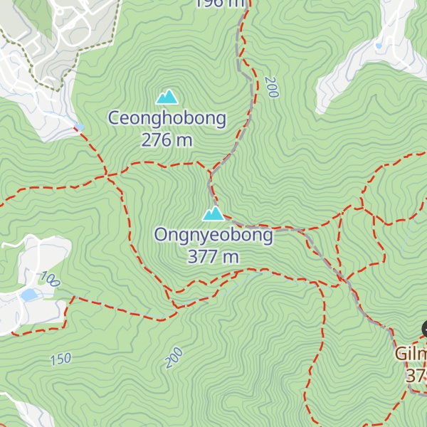 Map of Ongnyeobong
