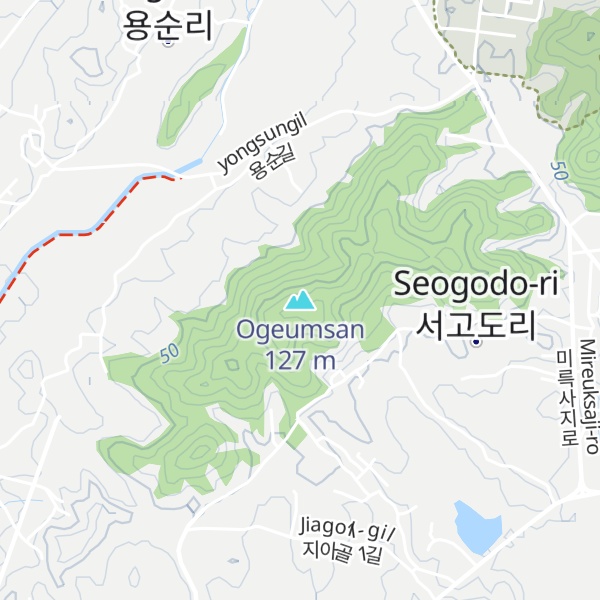 Map of Ogeumsan