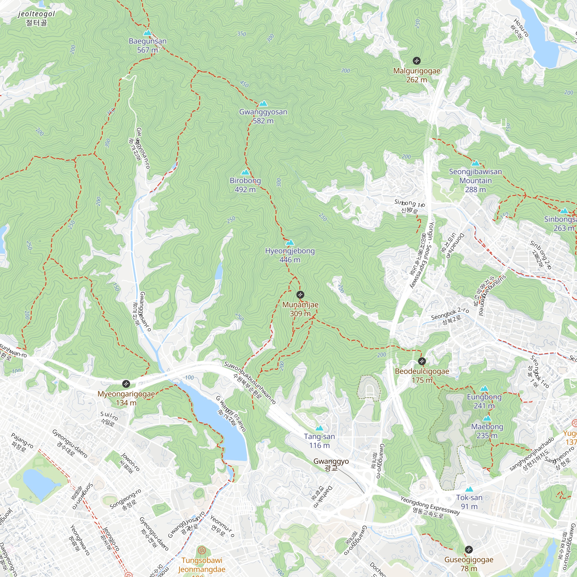 Daepiso map
