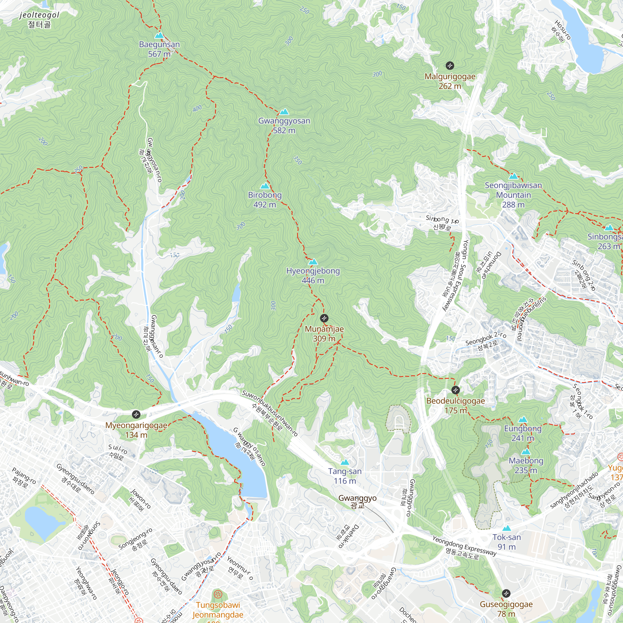 Daepiso map