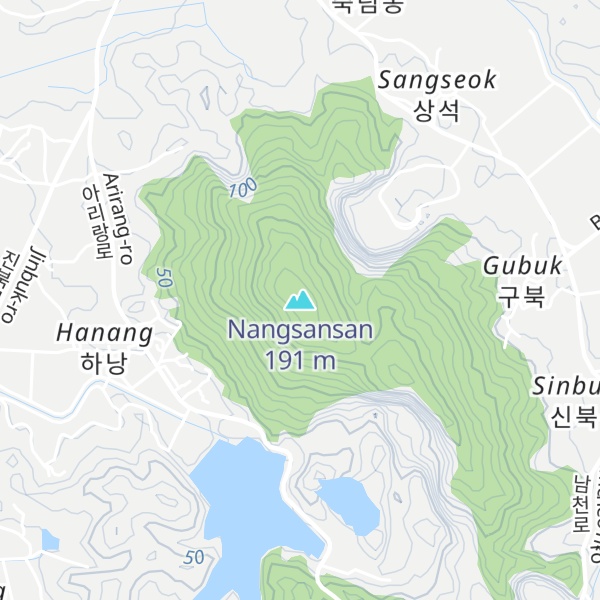Map of Nangsansan